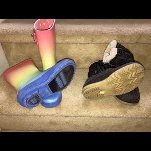 Girls Fall and Winter Boots